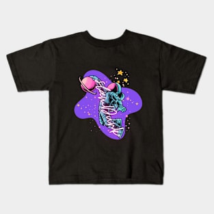 Astronaut Slam Dunk Tshirt Kids T-Shirt